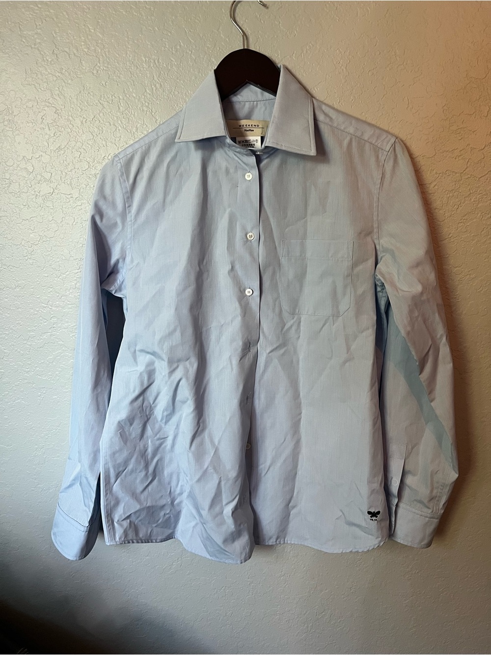 MaxMara Light Blue Button Down Shirt